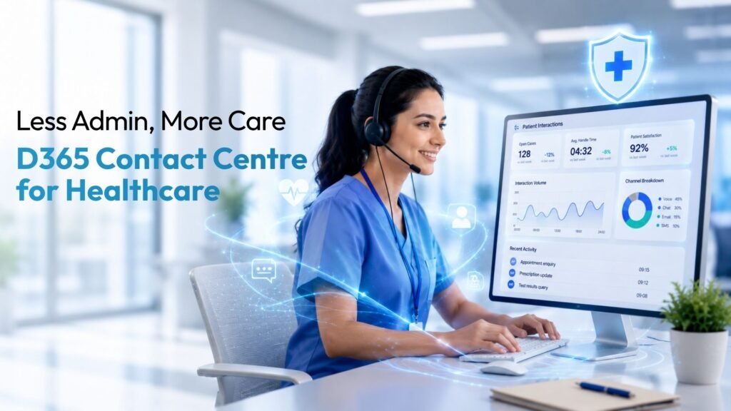 Less Admin, More Care: How D365 Contact Centre Is Built for Healthcare