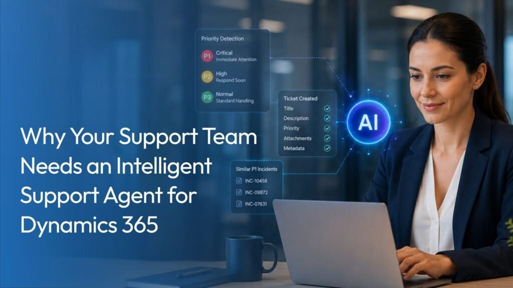Why Your Support Team Needs an Intelligent Support Agent for Dynamics 365