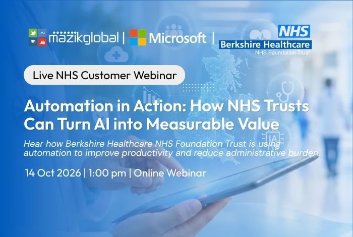 Mazik NHS Event Page image